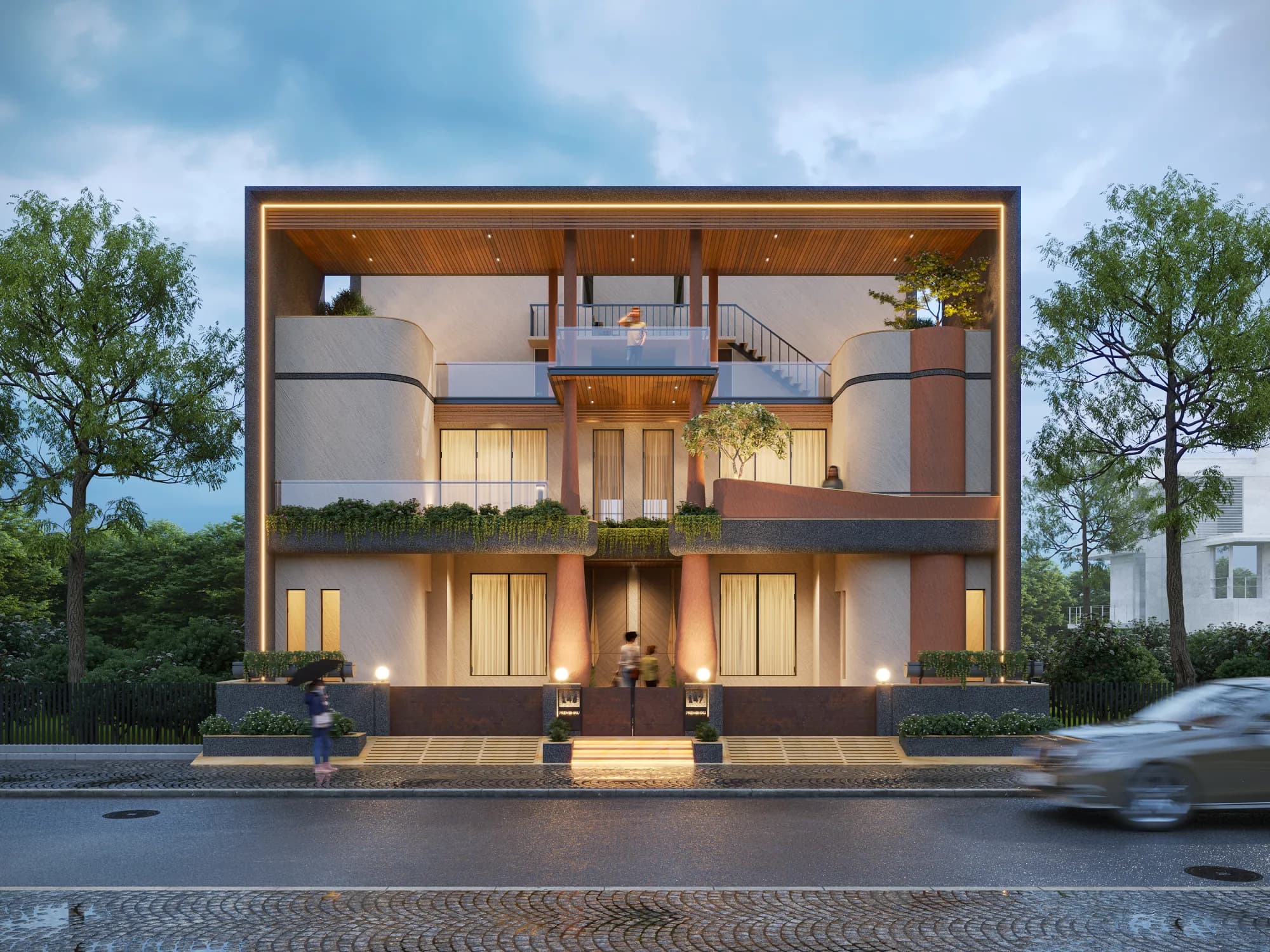 Prembhixu — Majithia Residence — The architect's own home — the most demanding client the studio will ever have.