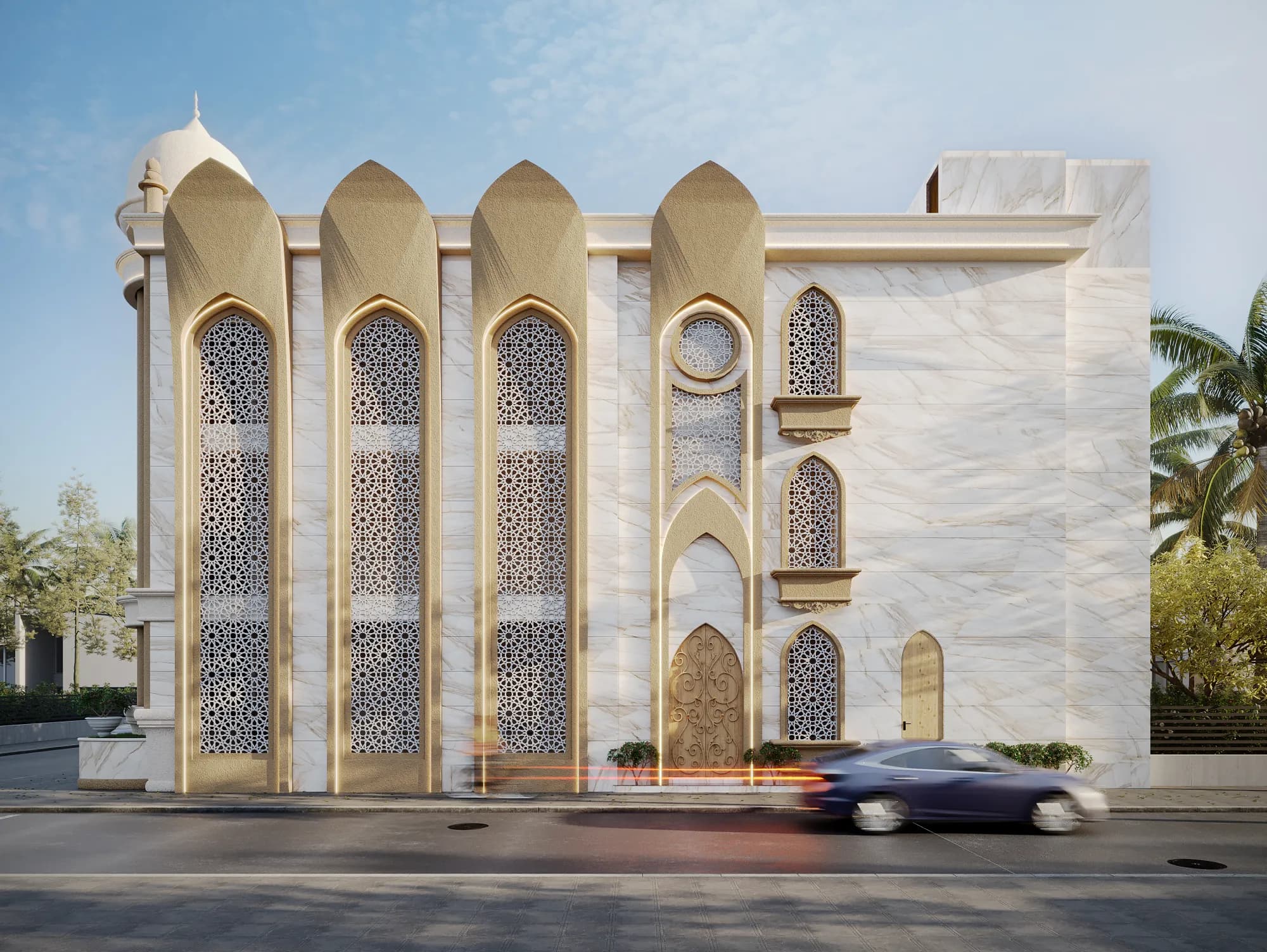 Moti Masjid — view 2