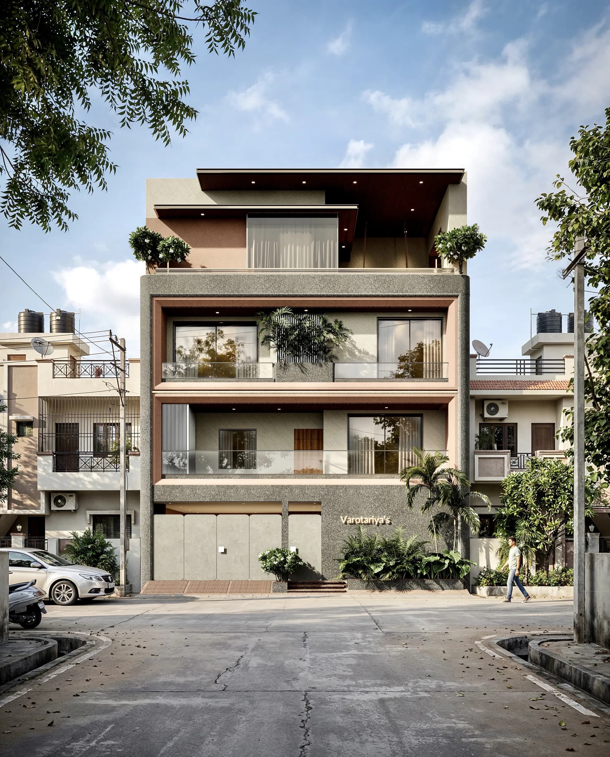Varotariya Bungalow, Gujarat — residence architecture project